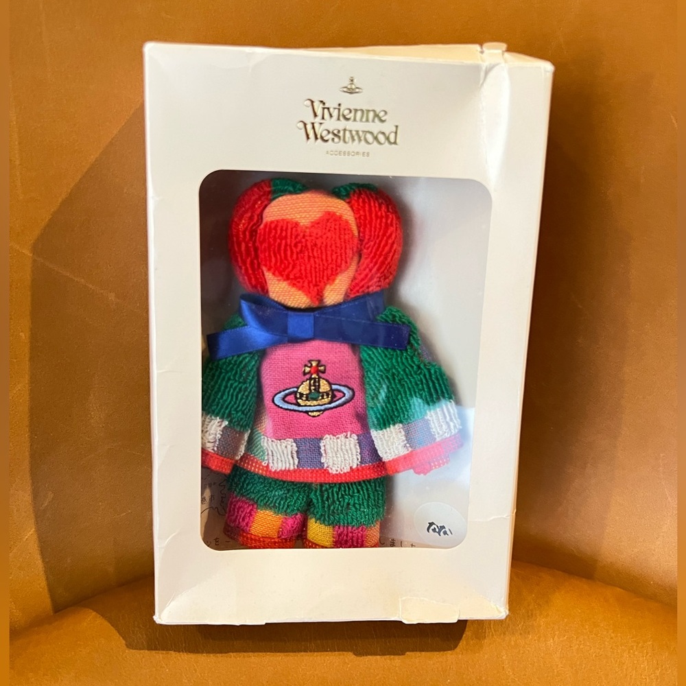Vivienne Westwood handmade towel Doll released in 2011 Japan Fundraising RARE